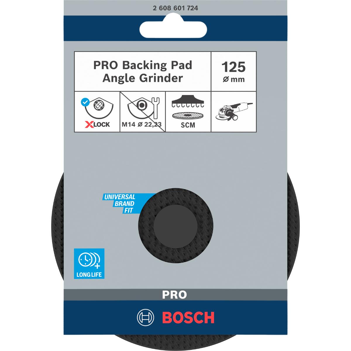 Bosch PRO X-LOCK SCM Stützteller mit Mittelstift