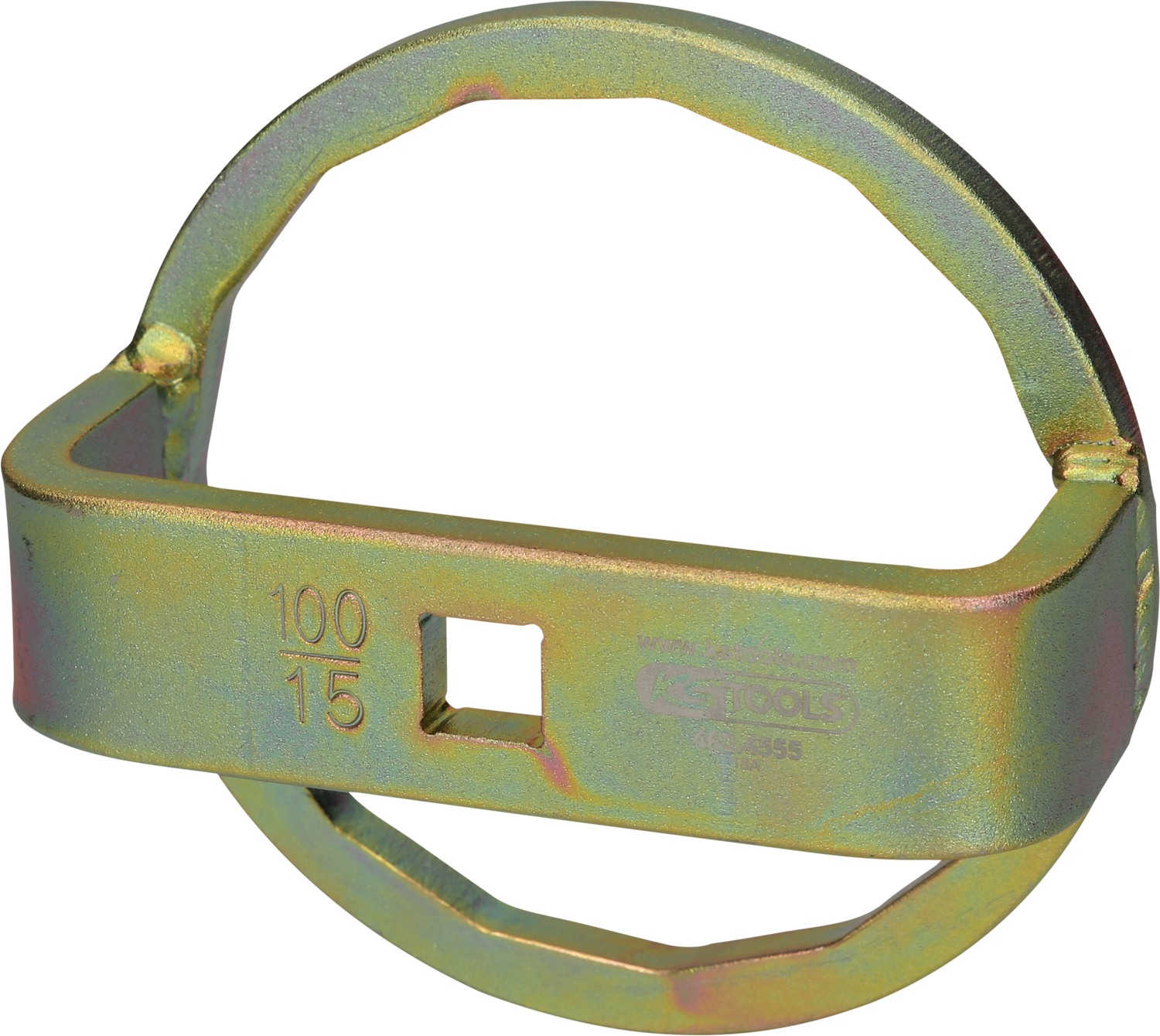 KS Tools 1/2" Ölfilterschlüssel Ø 100 mm - 15 Flächen