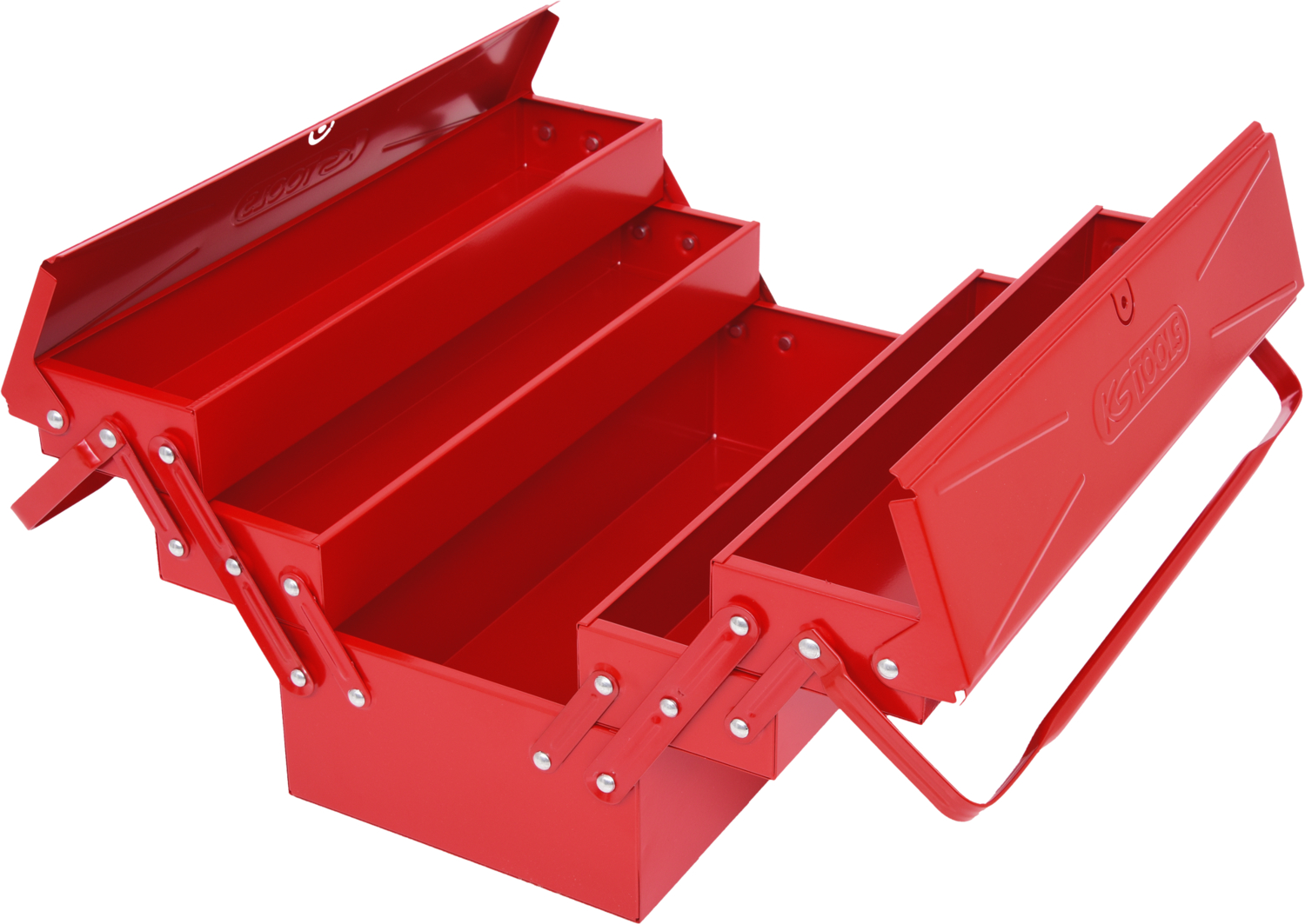 KS Tools Werkzeugkiste Metall, 5 Fächer