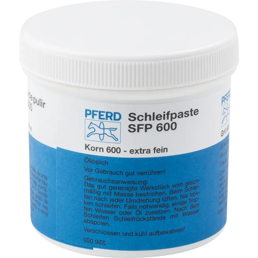 PFERD TOOLS Schleifpaste SFP 250g zum Fein-und Einschleifen von Ventilen und Lagern