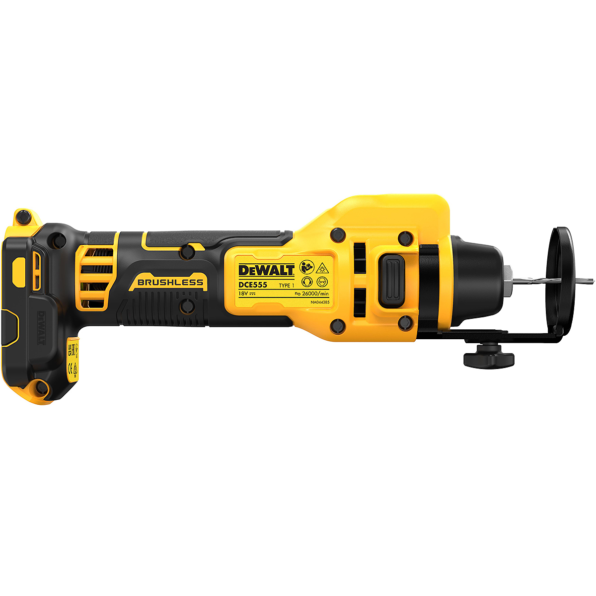 DEWALT Akku-Trockenbaufräse 18V Basisversion