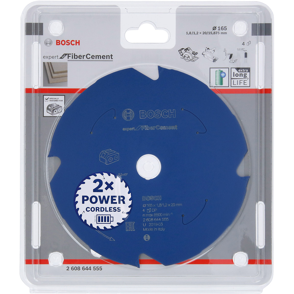 Bosch Akku-Kreissägeblatt Expert for Fibre Cement