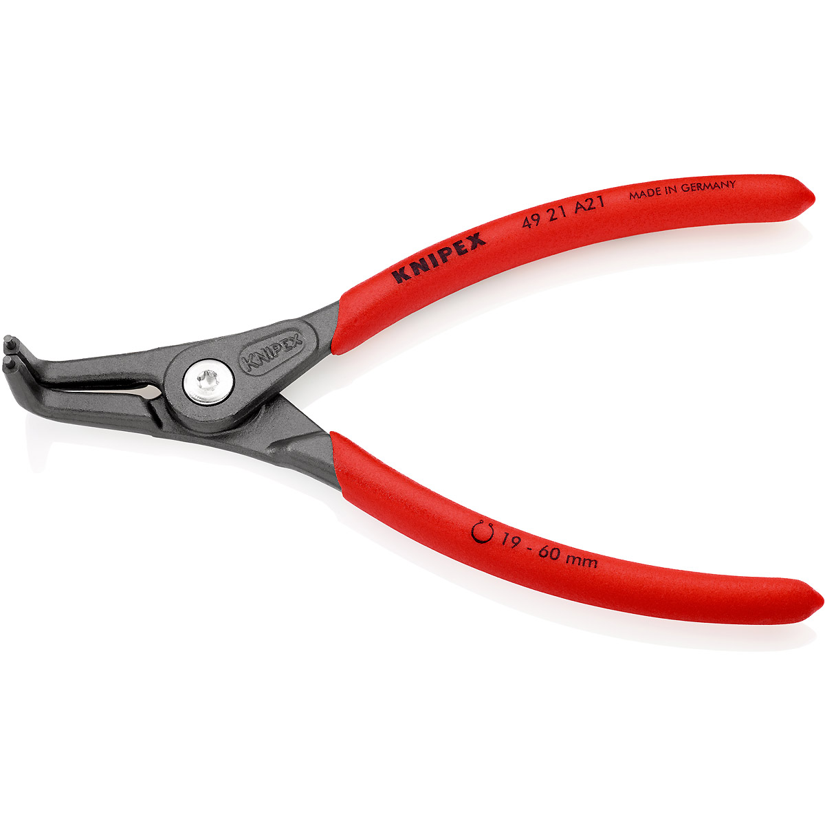KNIPEX Präzision-Sicherungsringzange angewinkelt