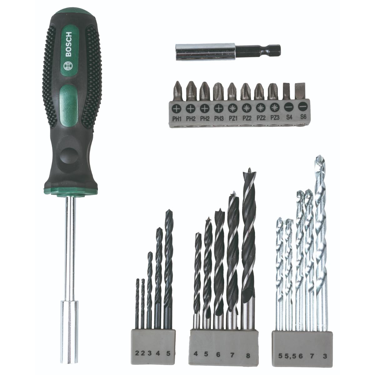 Bosch Bohrer- und Schrauberbit, 27-teiliges Set