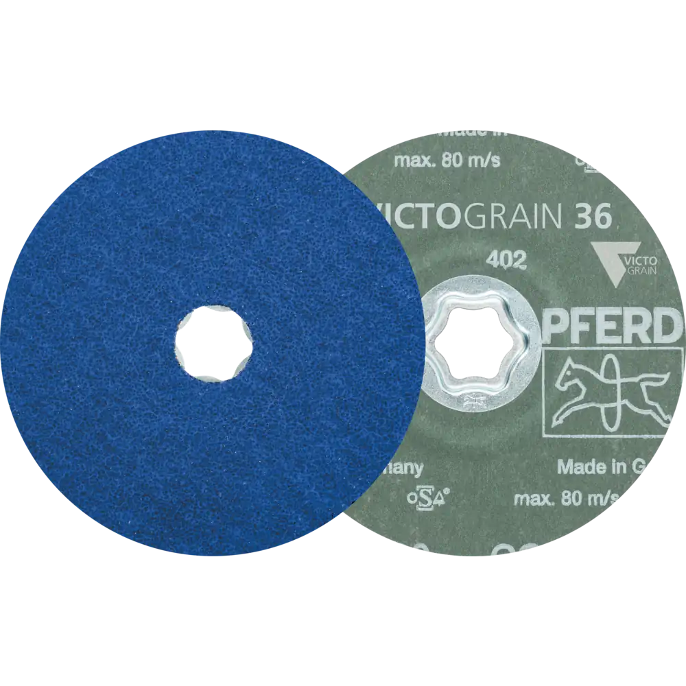 PFERD TOOLS COMBICLICK Fiberscheibe VICTOGRAIN-COOL36
