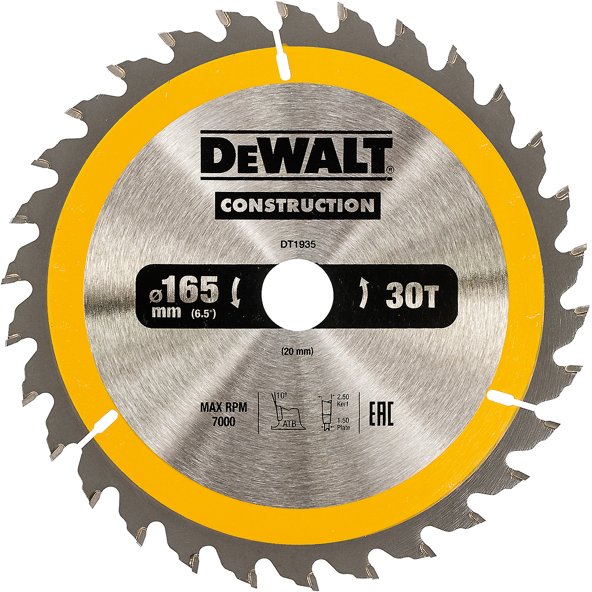 DEWALT XR EXTREME Kreissägeblatt Handkreissäge Universeller Einsatz