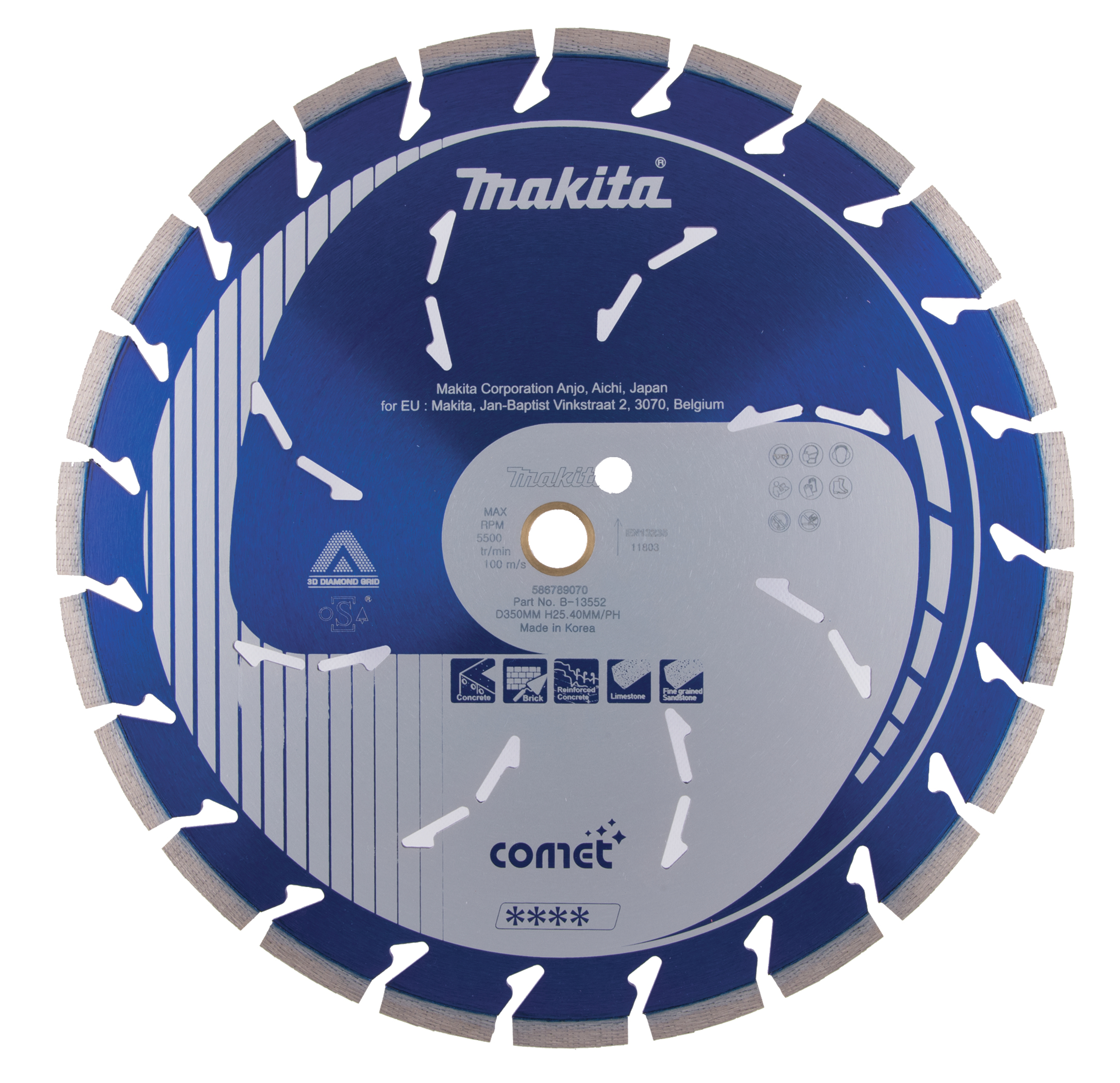 Makita Diamantsch. 350x25,4 COMET - B-13552
