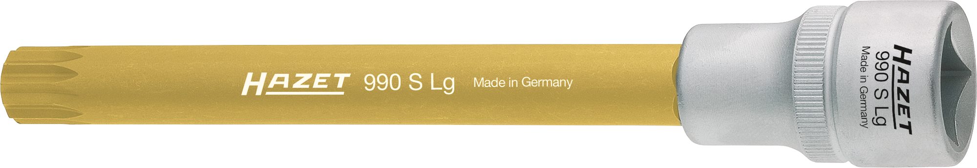 HAZET Schraubendreher-Steckschlüsseleinsatz (1/2 Zoll), Innen Vielzahn Profil XZN