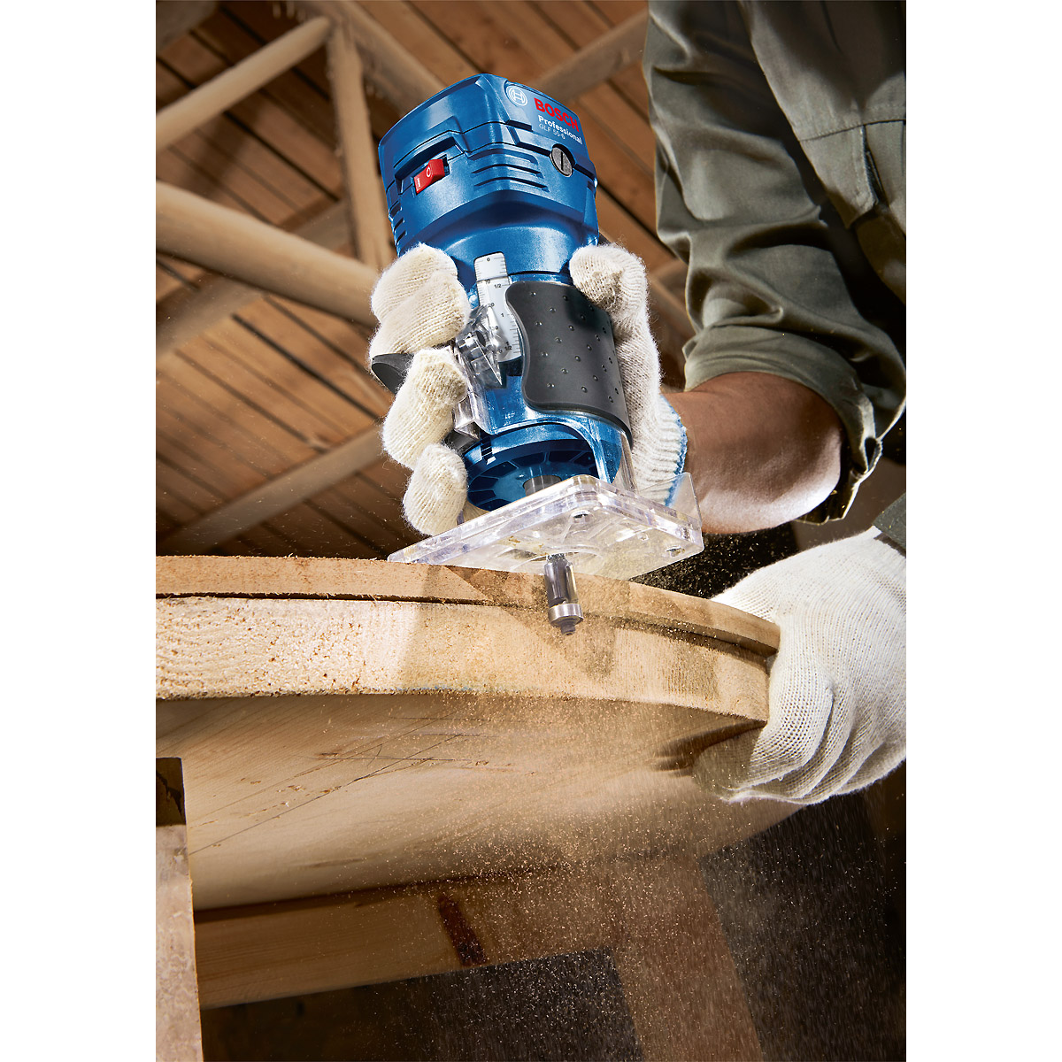 Bosch Kantenfräse GLF 55-6