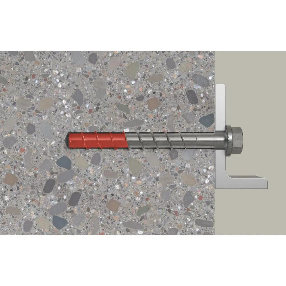 Fischer Betonschraube UltraCut FBS II 8x60 10/- US R Sechskant mit U-Scheibe, rostfrei