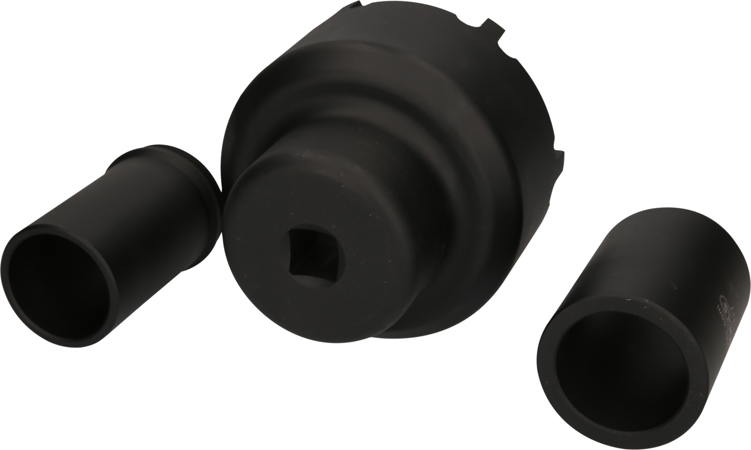 KS Tools Nutmuttern-Schlüssel-Satz mit 2 Führungsrohren für Mercedes, Ø 113 mm , 3-tlg