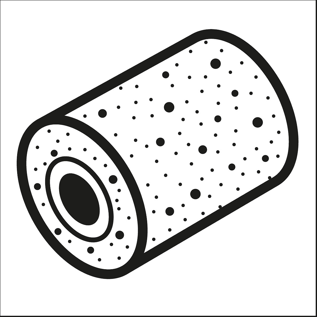 Bosch Lamellenschleifwalze mit Vlies