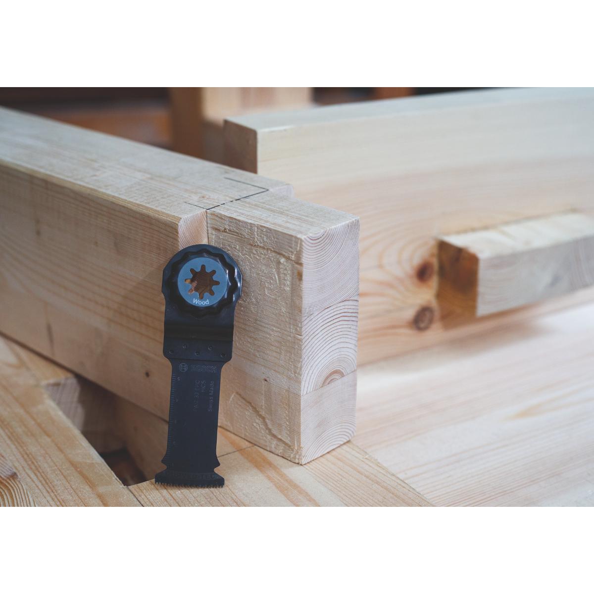 Bosch PAIZ 32 EPC Holz Tauchsägeblatt, Starlock, 32 x 60 mm, 10-Stück