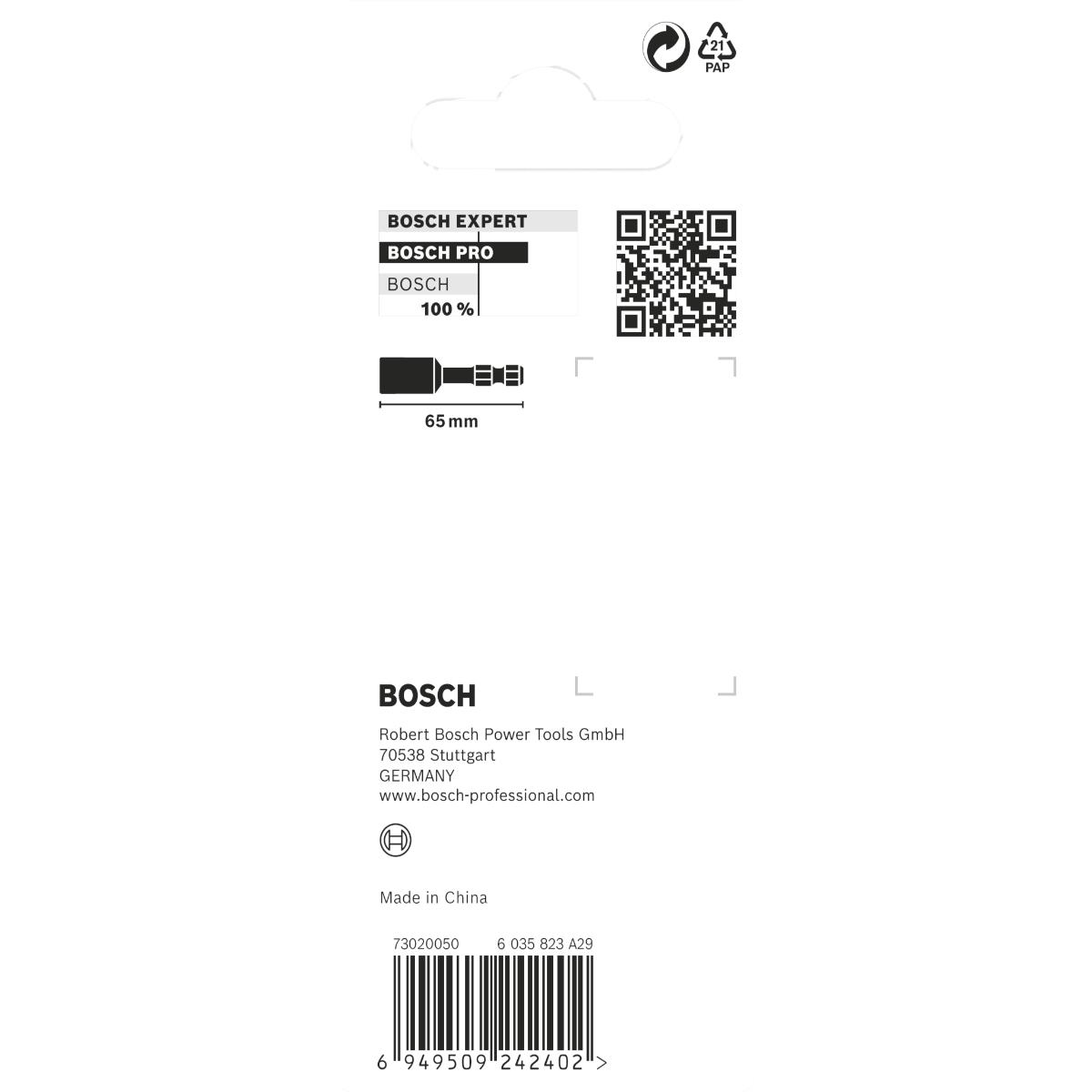 Bosch PRO Nutsetter Impact 65 mm