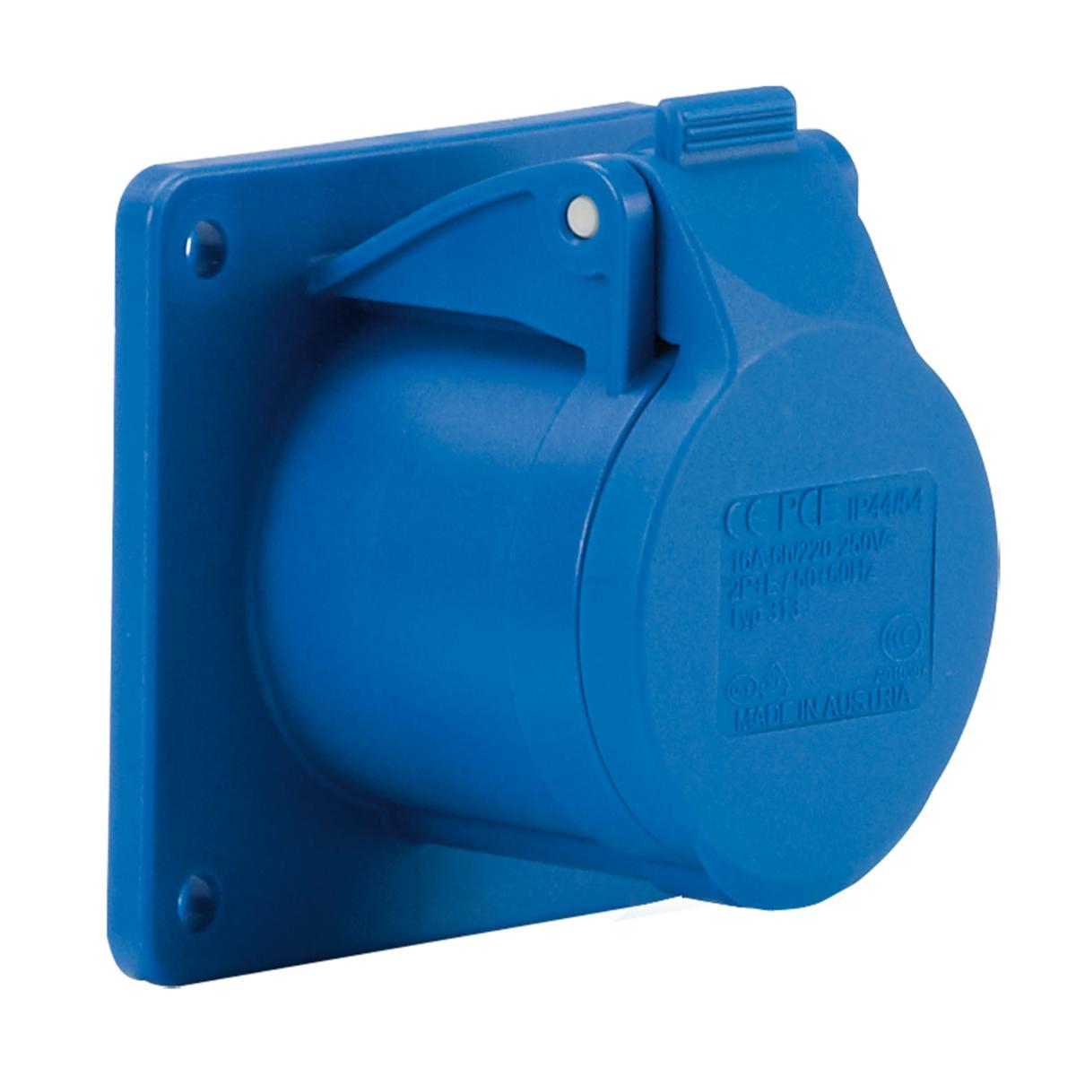 HEDI CEE-Einbausteckdose 3x16 A / 250 V