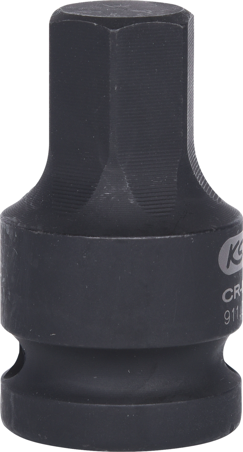 KS Tools 1/2" Kraft-Bit-Stecknuss, kurz