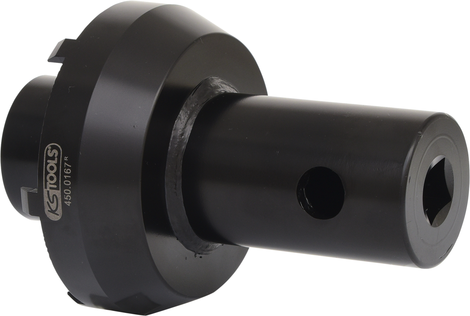 KS Tools 3/4" Nutmuttern-Schlüssel mit 6 Zapfen für Mercedes, 105-125mm