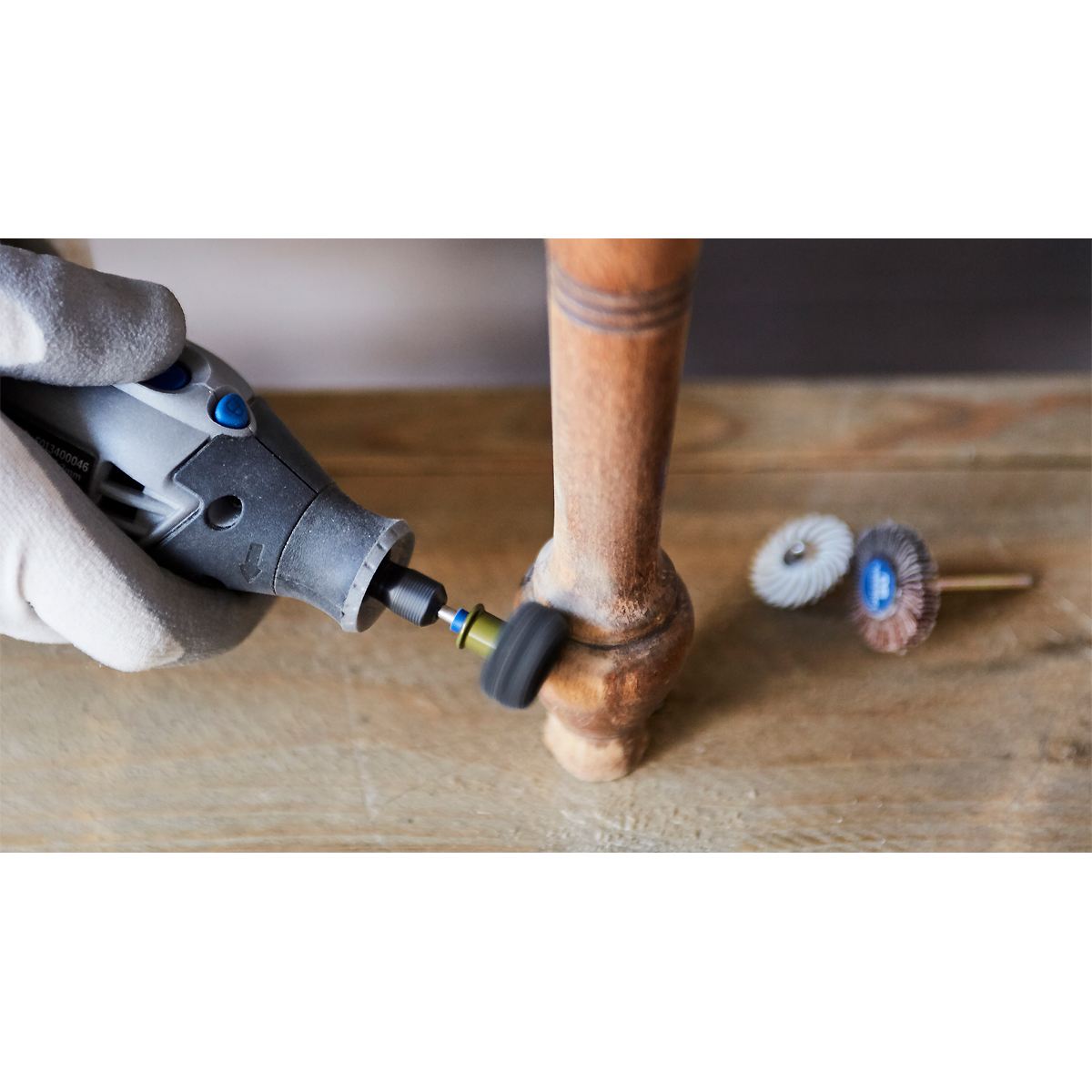 DREMEL 511S Feinschleifscheiben grob/mittel Ø 25,0 mm, EZ SpeedClic kompatibel (2 Stück)