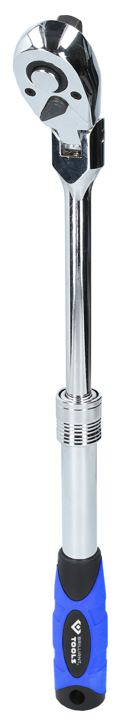 Brilliant Tools 1/2" Teleskop-Umschaltknarre mit flexibelem Kopf - BT022993