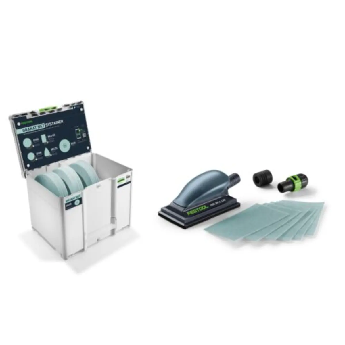 Festool Schleifmittel-Systainer³ Granat Net D225 GR NET HSK-A SYS-P