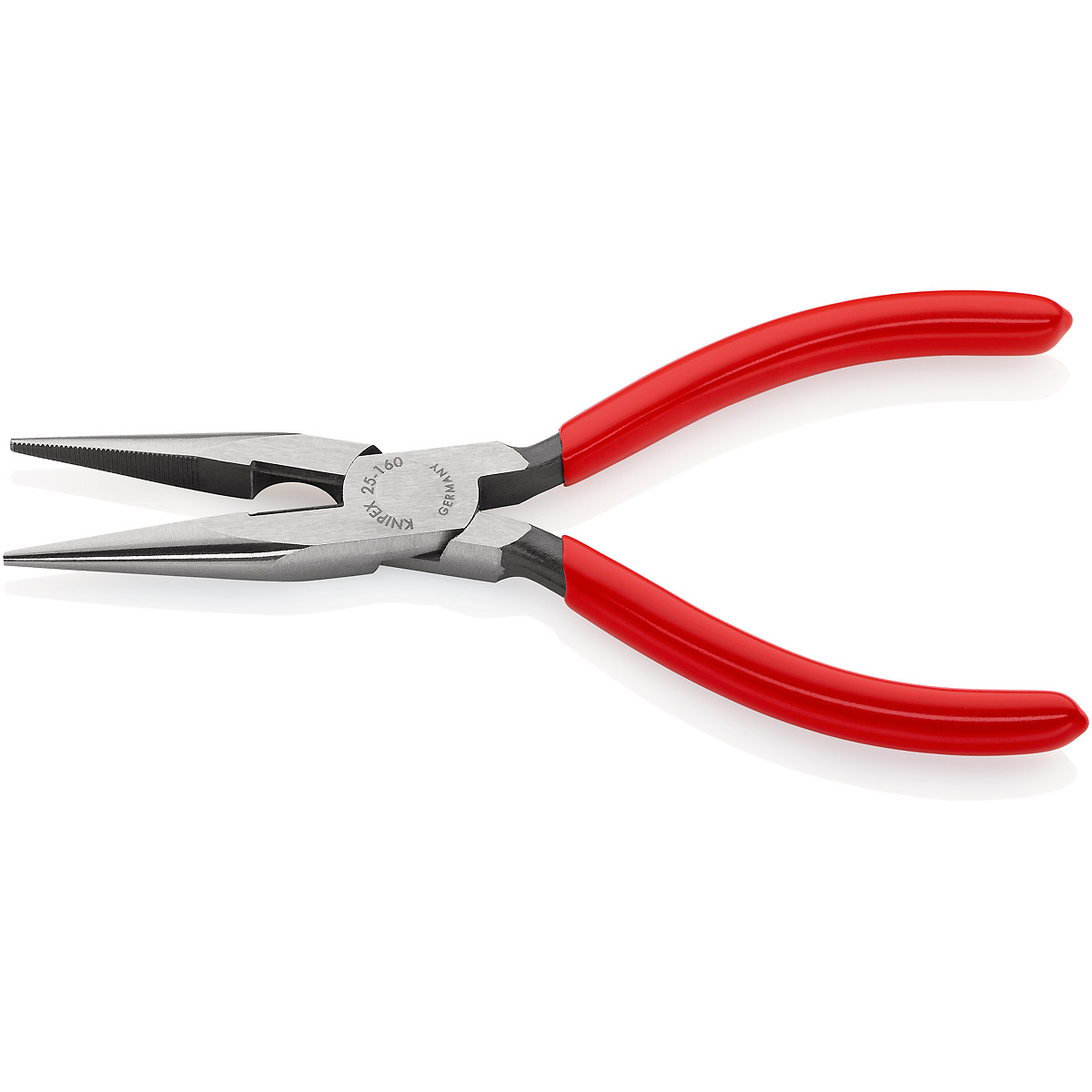 KNIPEX Flachrundzange mit Schneide (Radiozange)