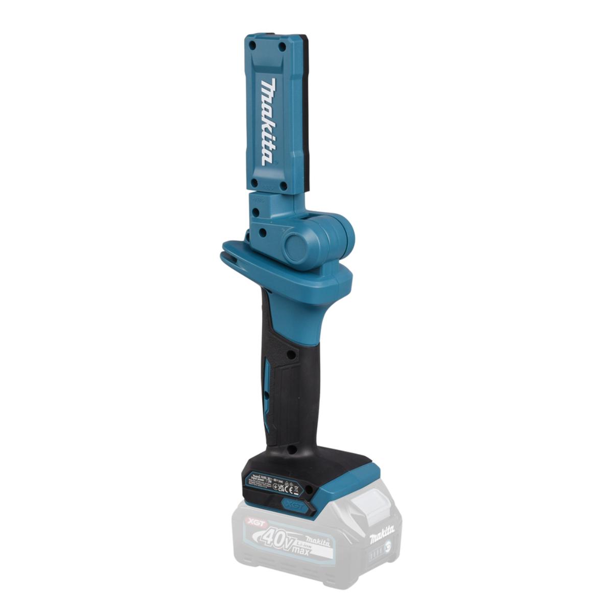 Makita LED-Akku-Arbeitsleuchte 40V max. - 180/400/800 lx - 100/250/500 lm - ML006GX
