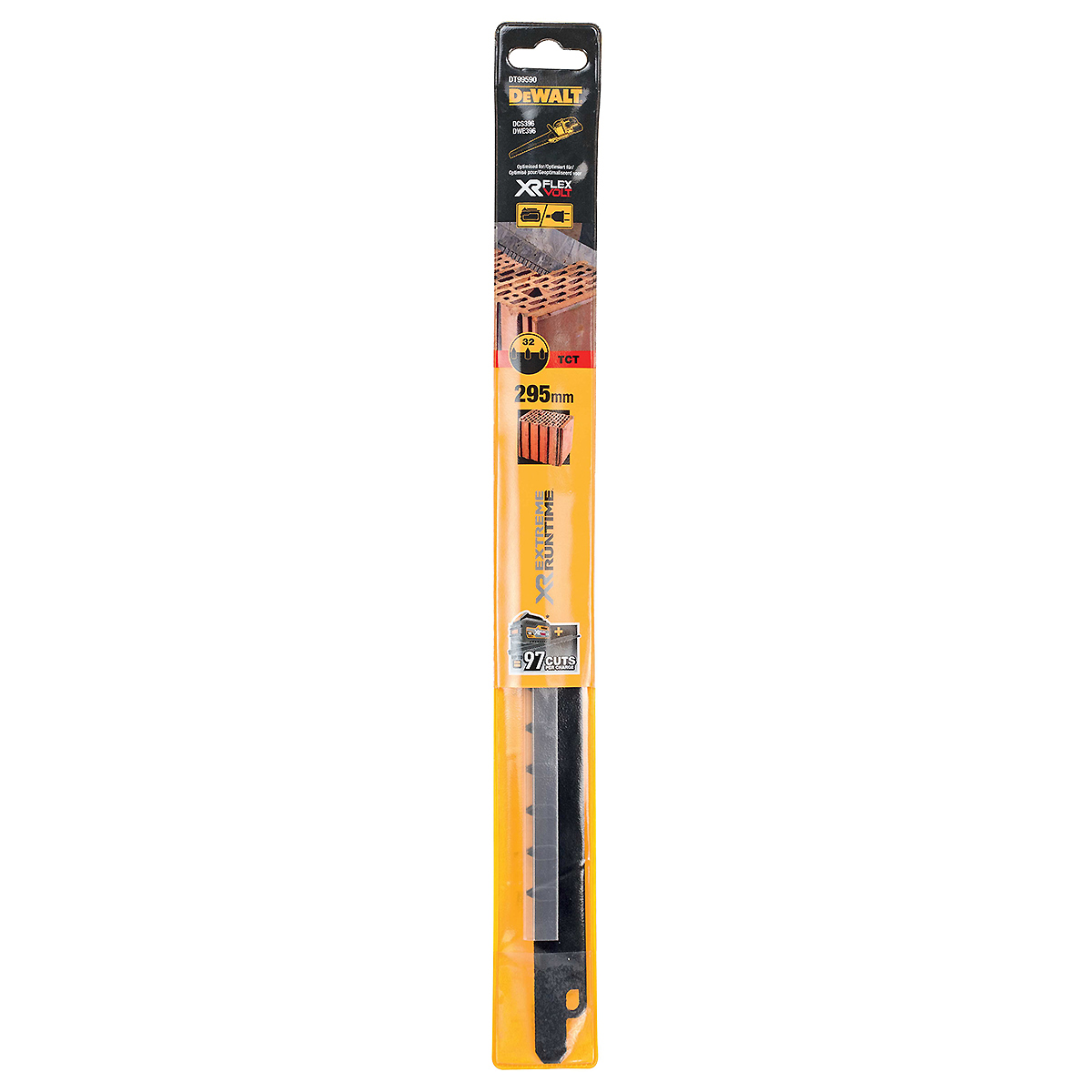 DEWALT XR EXTREME Alligator Sepzialsägeblatt HM Porenbeton