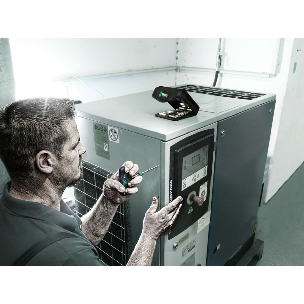 Wera Kraftform Kompakt 400 RA Set 1, 17-teilig