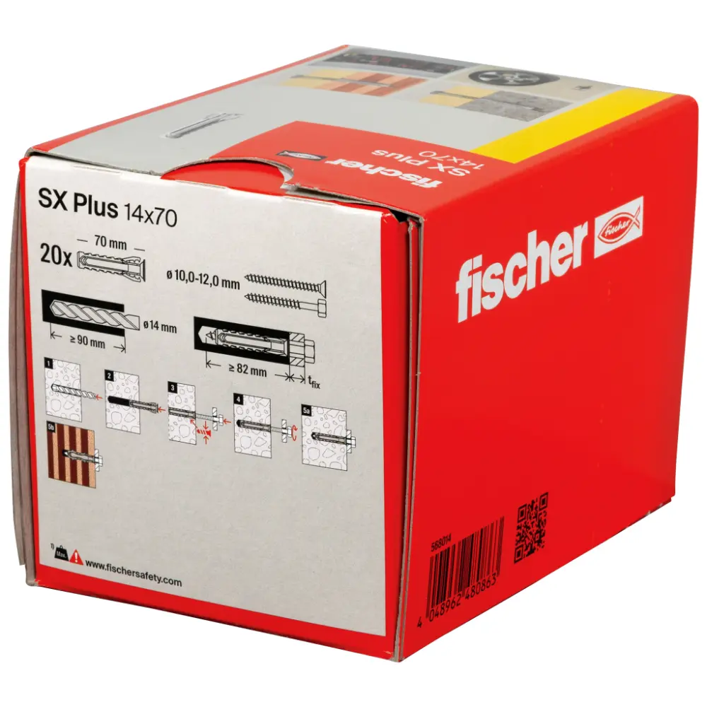 Fischer Spreizdübel SX Plus 14x70
