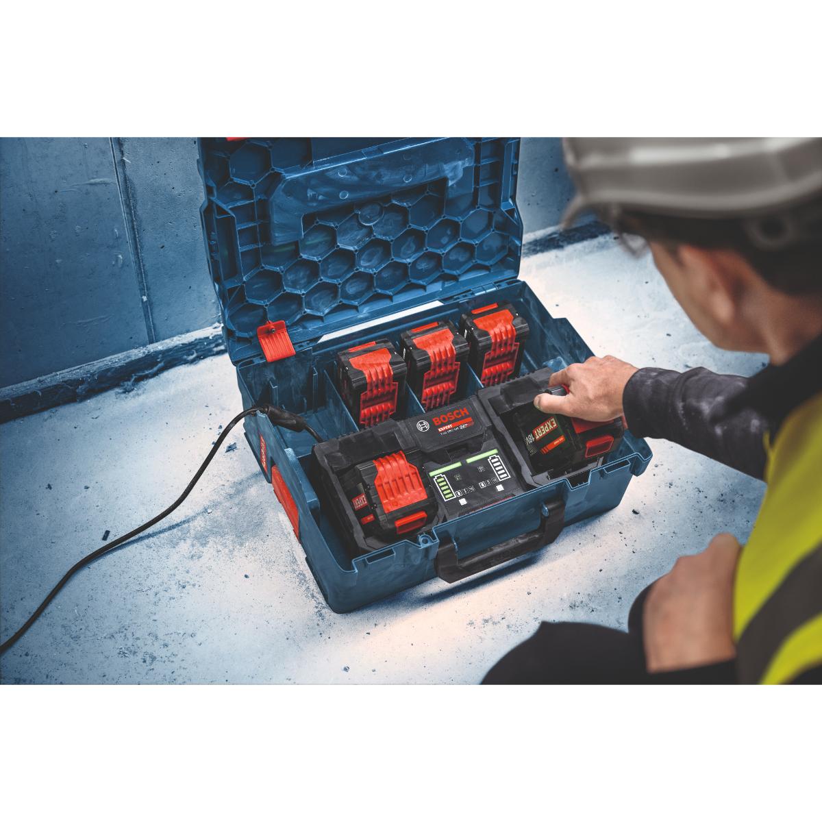 Bosch Starter-Set EXBA18V-55 + GAL 12V/18V-80