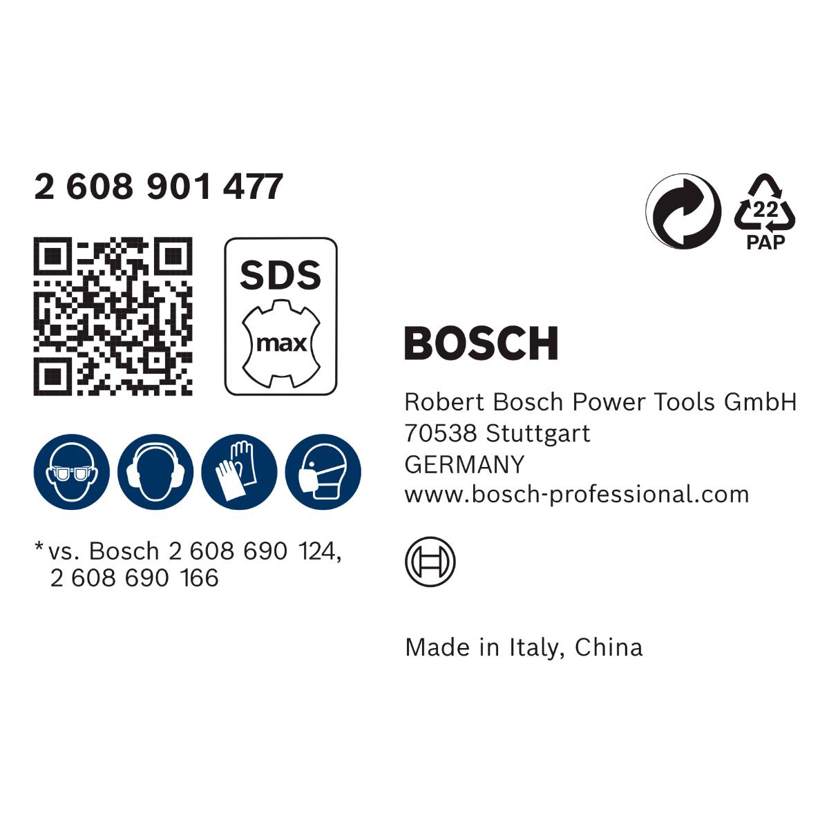 Bosch EXPERT SDS Clean max Flachmeißel-Adapter 25 x 400 mm