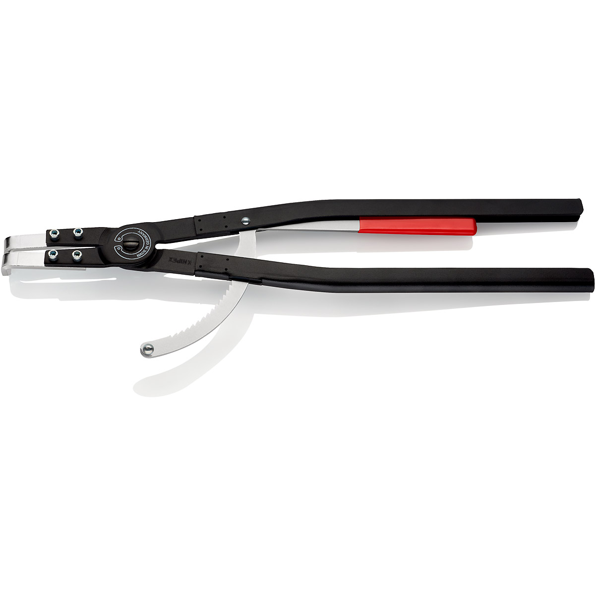 KNIPEX Sicherungsringzange pulverbeschichtet angewinkelt