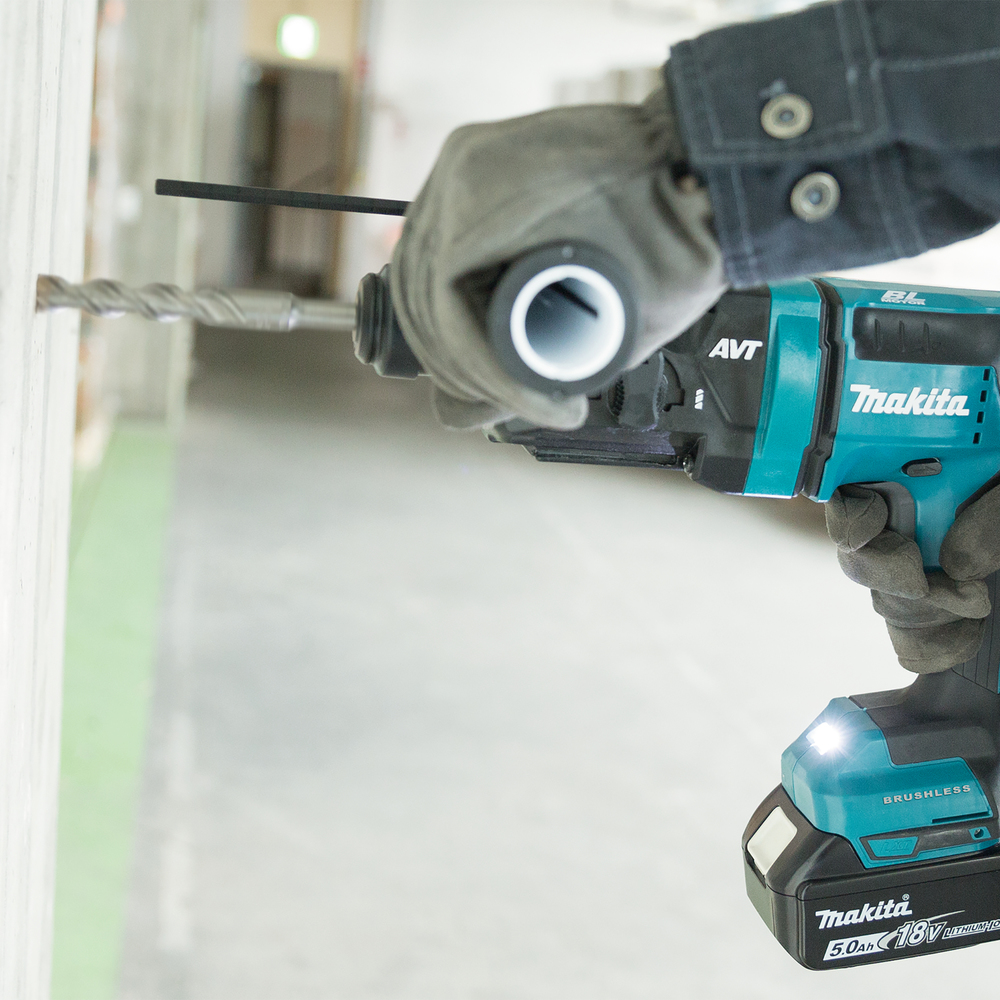 Makita Akku-Kombihammer LXT 18V SDS-PLUS 18 mm 1,7 Joul - DHR182Z