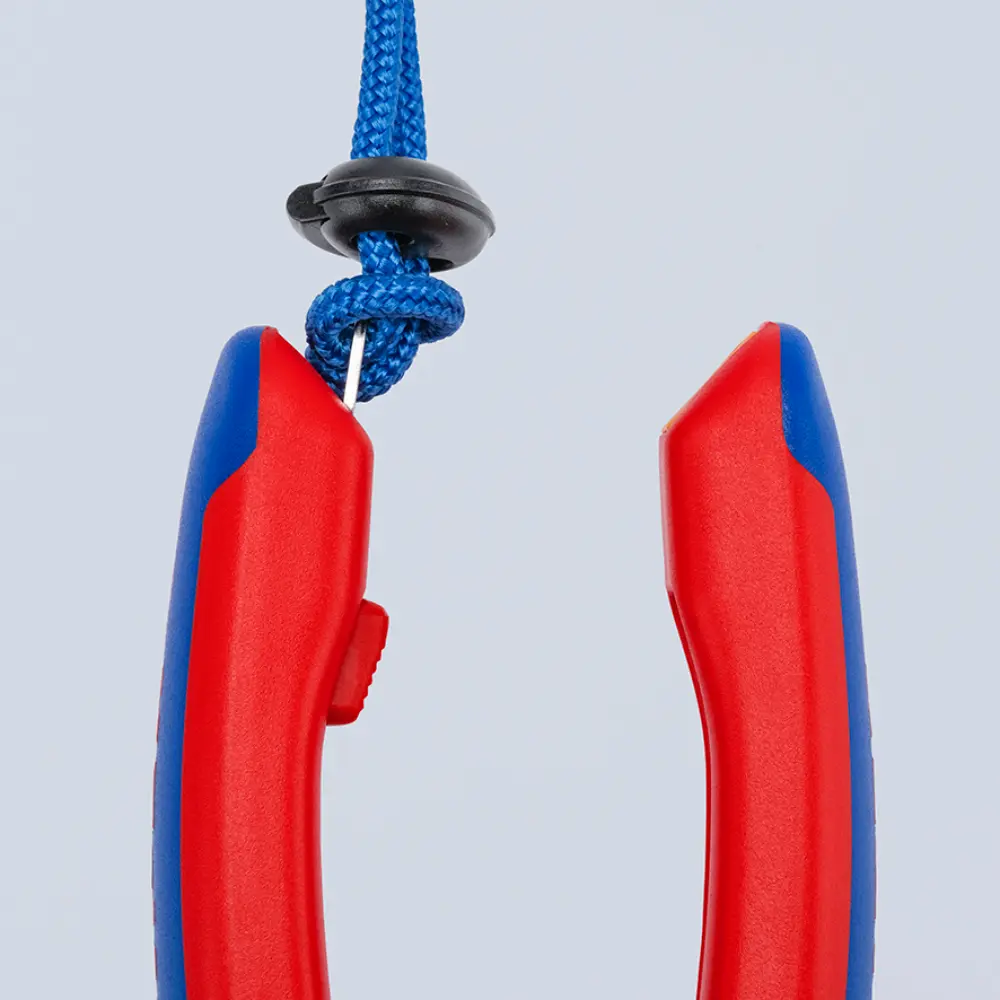 KNIPEX TetheredTool Clips rot (10 Stück) 30 mm