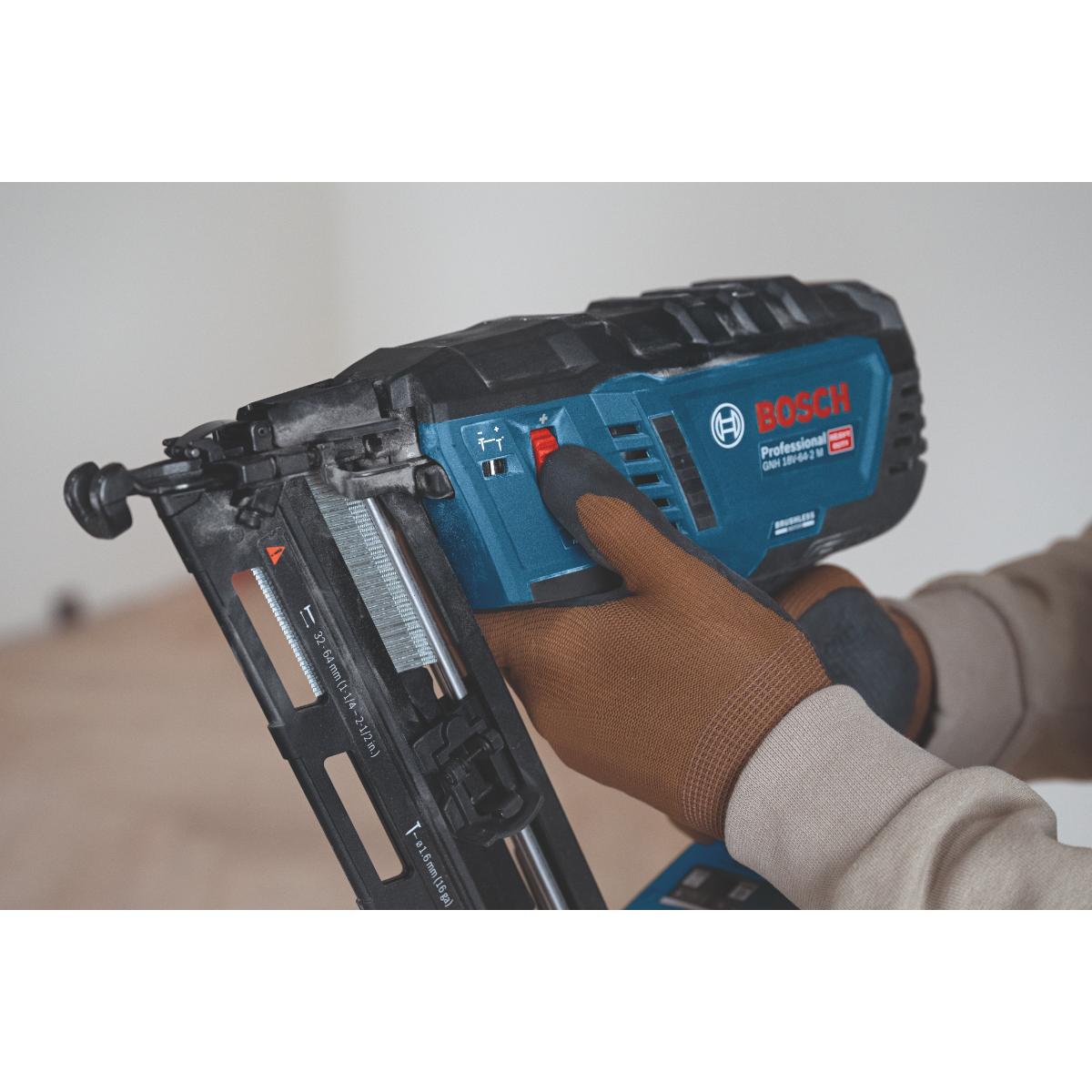Bosch Akku-Holznagler GNH 18V-64-2 M solo