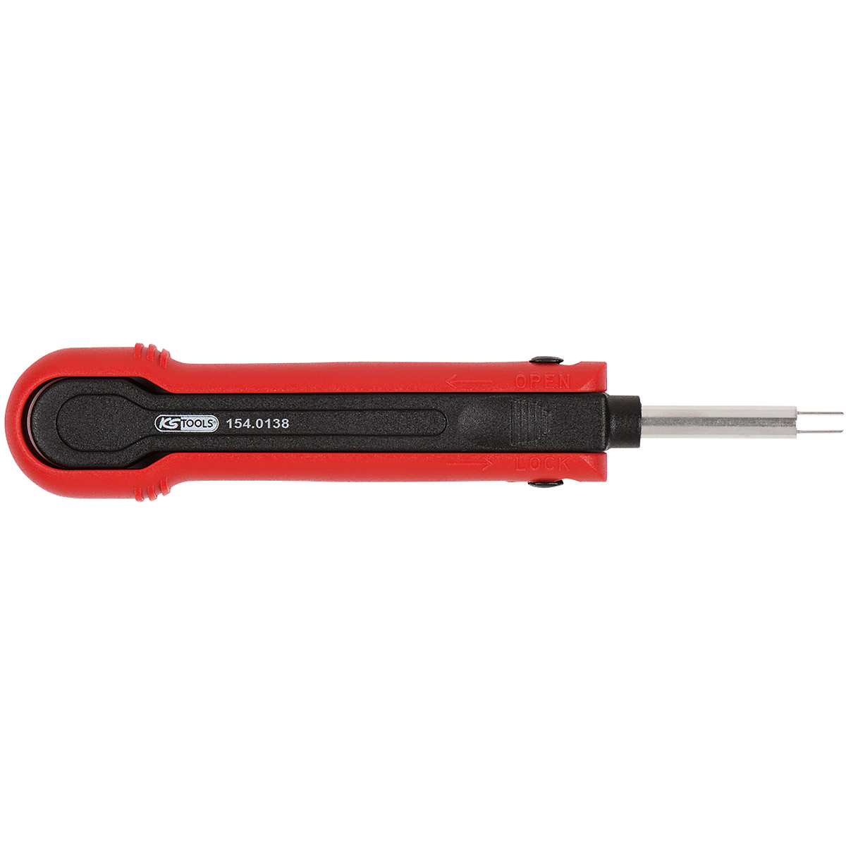 KS Tools Entriegelungswerkzeug für Flachsteckhülsen 2,8 mm (AMP Tyco SensorTime, Bosch BDK)
