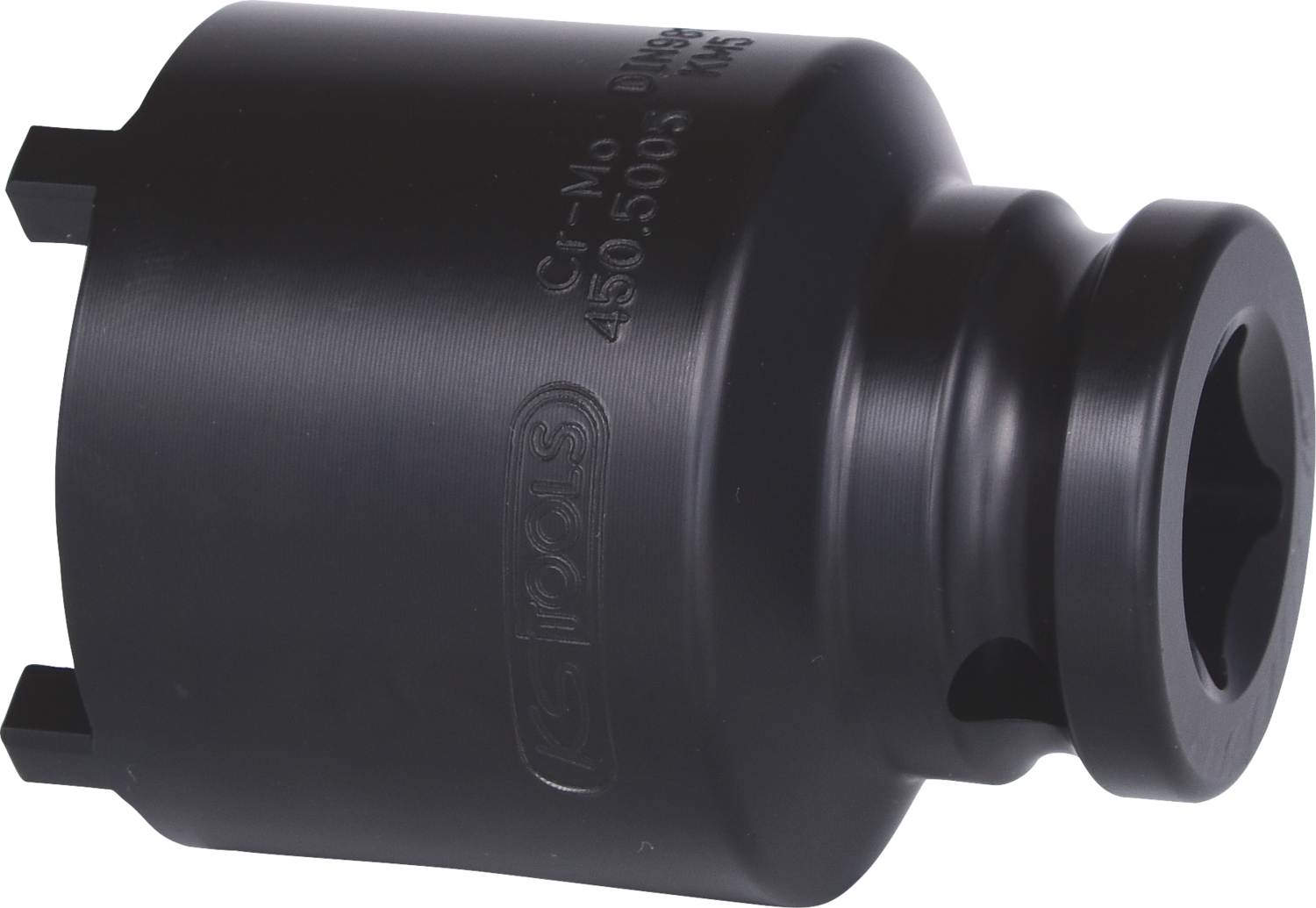 KS Tools 1/2" KM-Nutmuttern-Schlüssel, Zapfen außenliegend