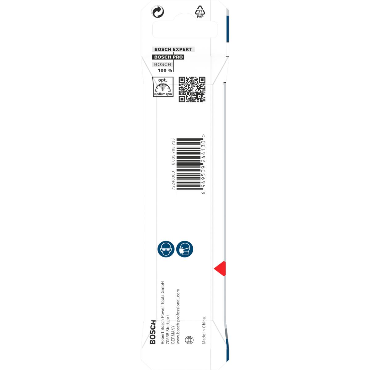 Bosch PRO Wood HSS-Holzspiralbohrer, 5x44x98 mm