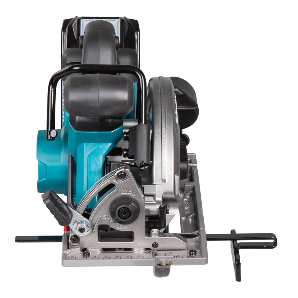 Makita Akku-Handkreissäge 57 mm 40V max. / 2,5 Ah, 2 Akkus + Ladegerät HS012GD201