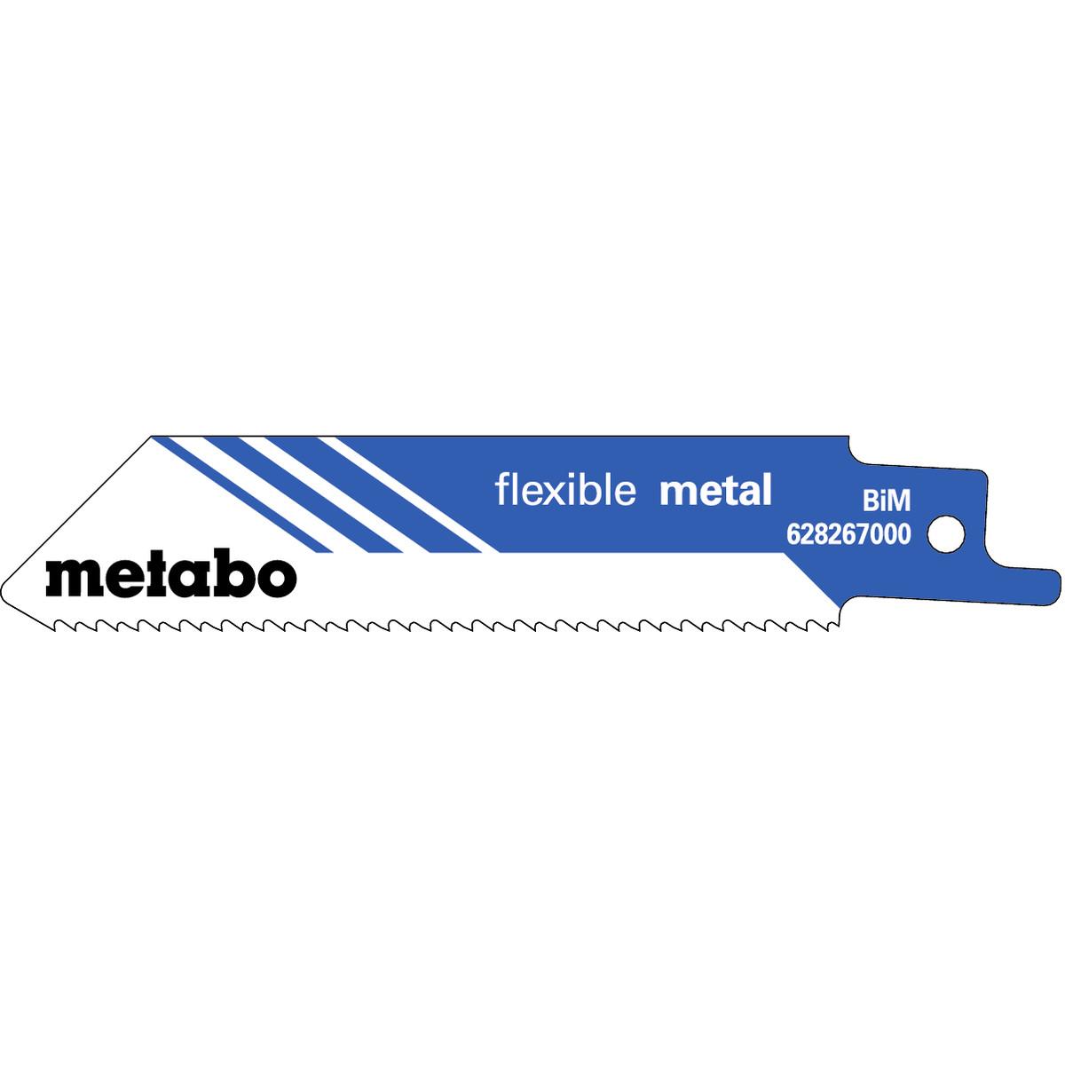 Metabo Säbelsägeblätter flexible metal 100 mm / 14 TPI - 5 Stück