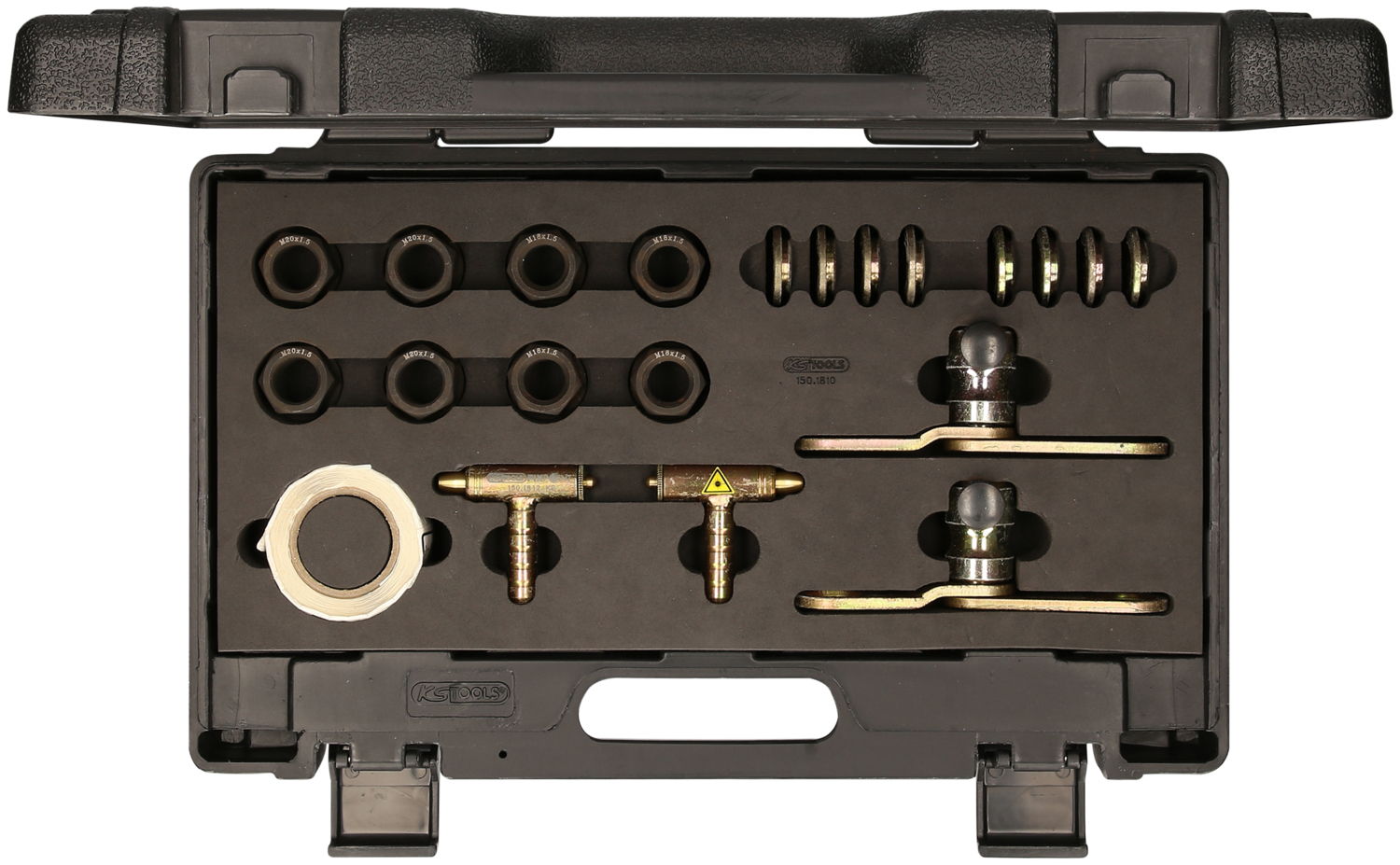 KS Tools LKW- und Transporter Fahrwerkjustier-System, 21-tlg
