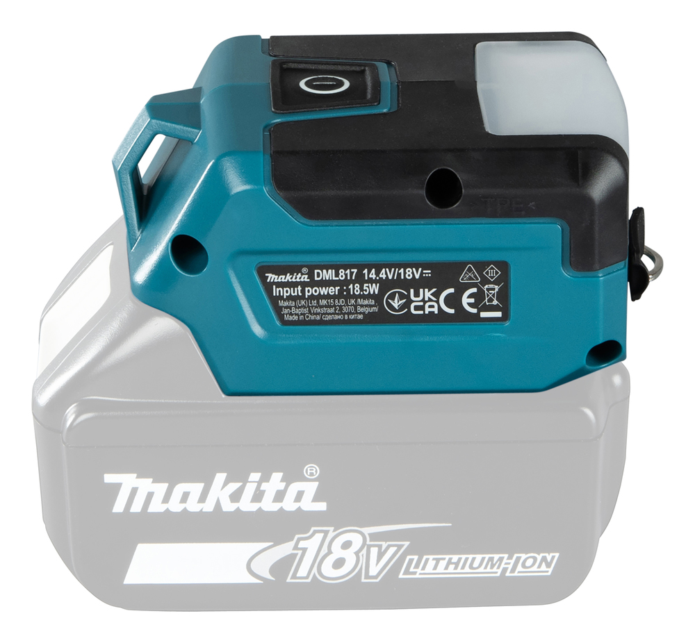 Makita LED-Akku-Taschenlampe für LXT 14,4V/18 V - DML817