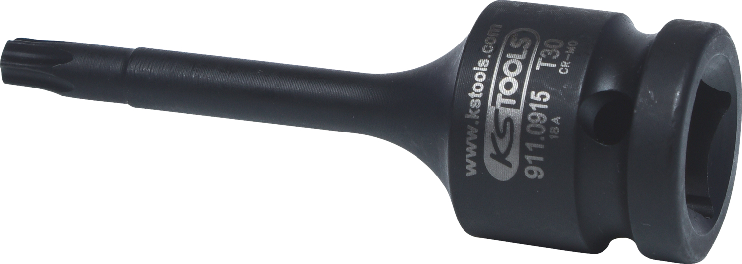 KS Tools 1/2" Kraft-Bit-Stecknuss Torx, lang