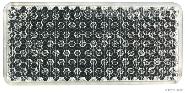 HERTH&BUSS Rückstrahler, 94 mm, 44 mm, weiß