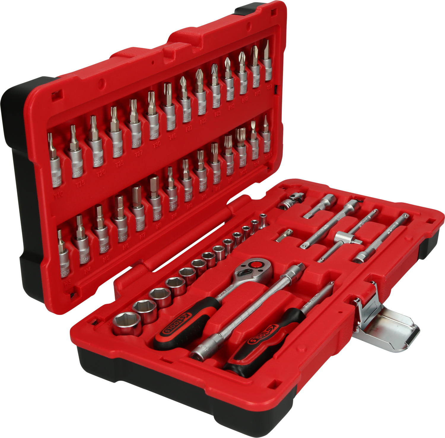KS Tools 1/4" Steckschlüssel-Satz, 50-tlg