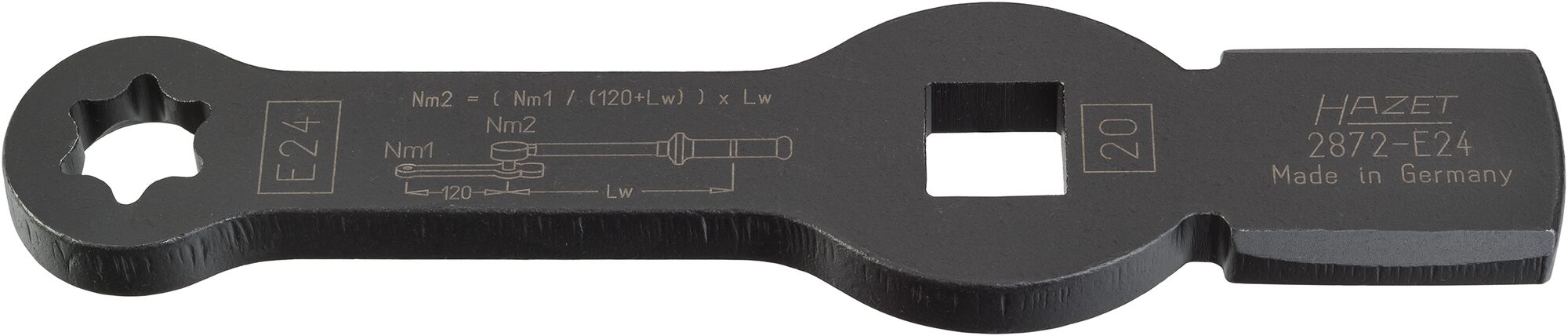 HAZET TORX® Schlag-Schlüssel mit 2 Schlagflächen 