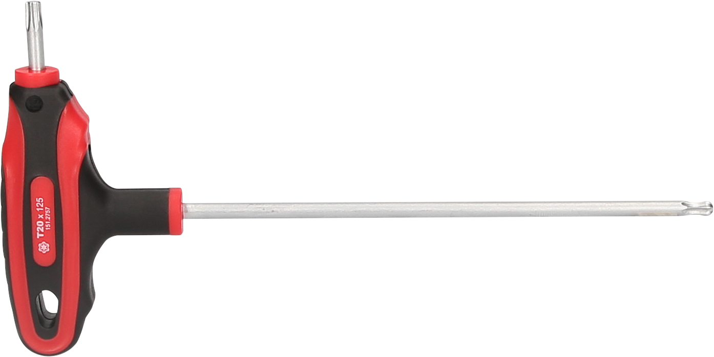 KS Tools T-Griff-Winkelstiftschlüssel Torx Kugelkopf