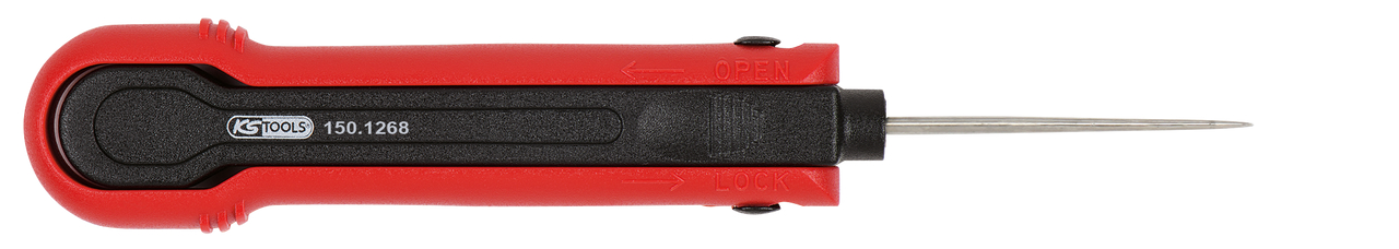 KS Tools Entriegelungswerkzeug für Flachstecker-Flachsteckhülsen 1,6 mm (AMP Tyco MT I)