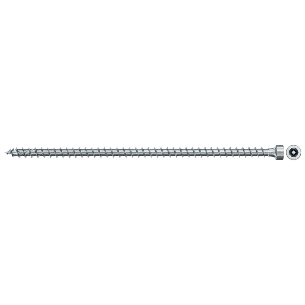 Fischer Vollgewindeschraube 8,0x180 PowerFull FPF II CHTF 6/8 BC, Vollgewinde, Zylinderkopf, TX