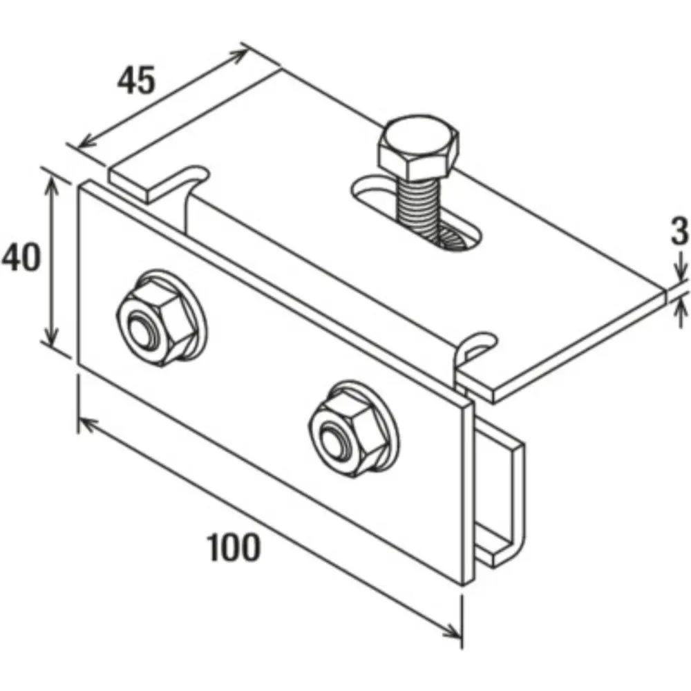 Fischer Dachhaken Blechdach DLA A2